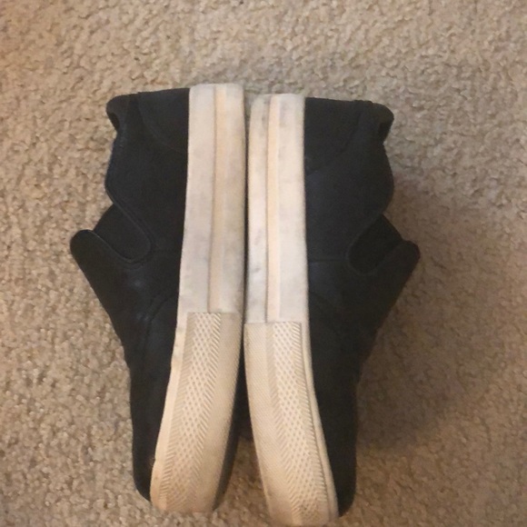 ASH | Jungle Leather Platform Sneakers Black, 40 - Picture 2 of 7